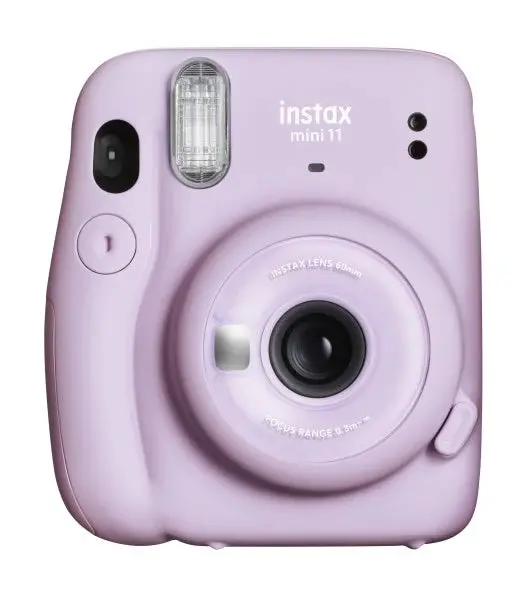 Aparat natychmiastowy Fujifilm Instax Mini 11 – automatyczna ekspozycja, fioletowy design