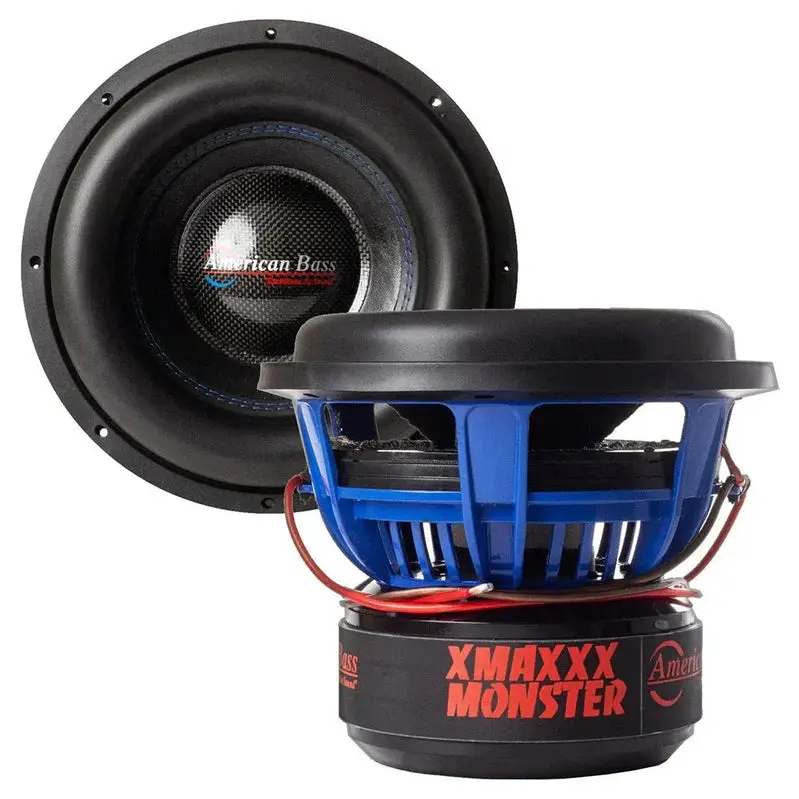 Głośnik basowy American Bass 12″ Dual 2 ohm – moc RMS 3500 W / moc szczytowa 7000 W (12XMAX)