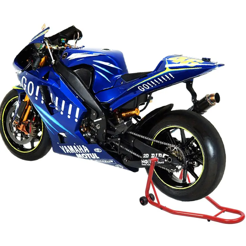 Regulowana tylna nóżka do motocykli terenowych i sportowych.