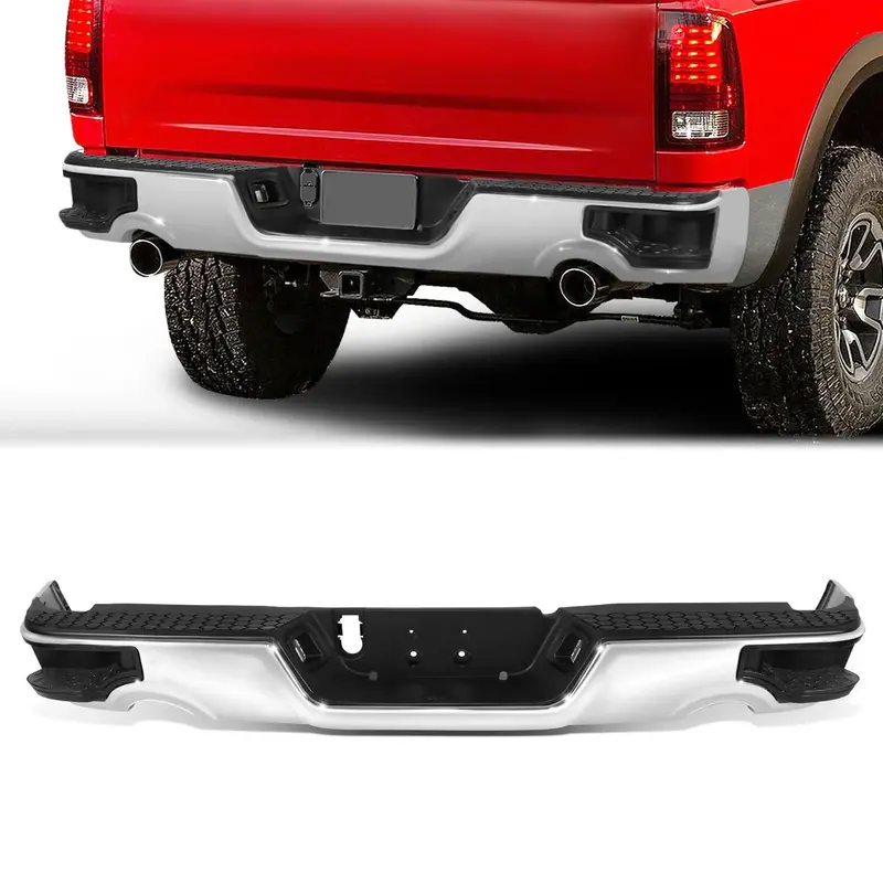 Zderzak tylny do Ram 1500 i 1500 Classic – wycięcia na podwójny wydech (2011–2018, 2019–2023)