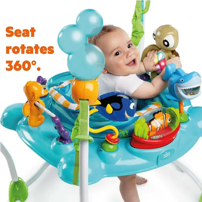 Bright Starts Finding Nemo Sea of ​​Activitys Activity Jumper – dziecięcy skoczek i sprzęt do zabawy, unisex
