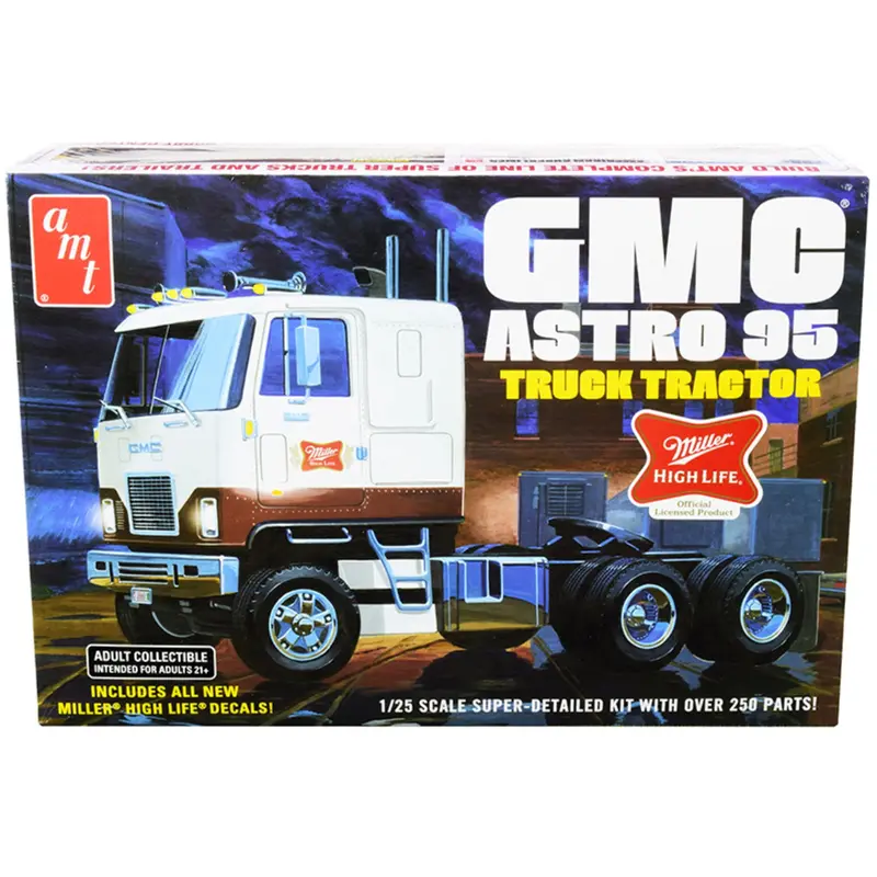 Ciągnik siodłowy AMT 1230 GMC Astro 95 Miller Beer