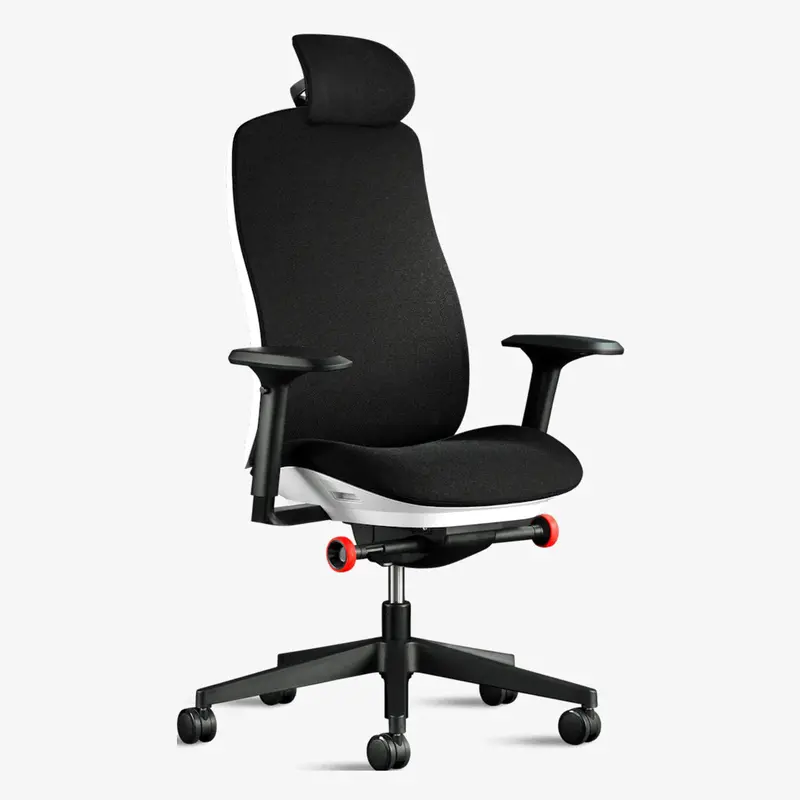 Ergonomiczny fotel gamingowy Vantum – regulowane podparcie lędźwiowe i design w stylu wyścigowym