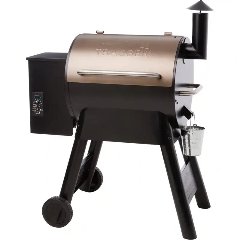 Grill pelletowy Pro Series 22-calowy z brązu z precyzyjną kontrolą temperatury