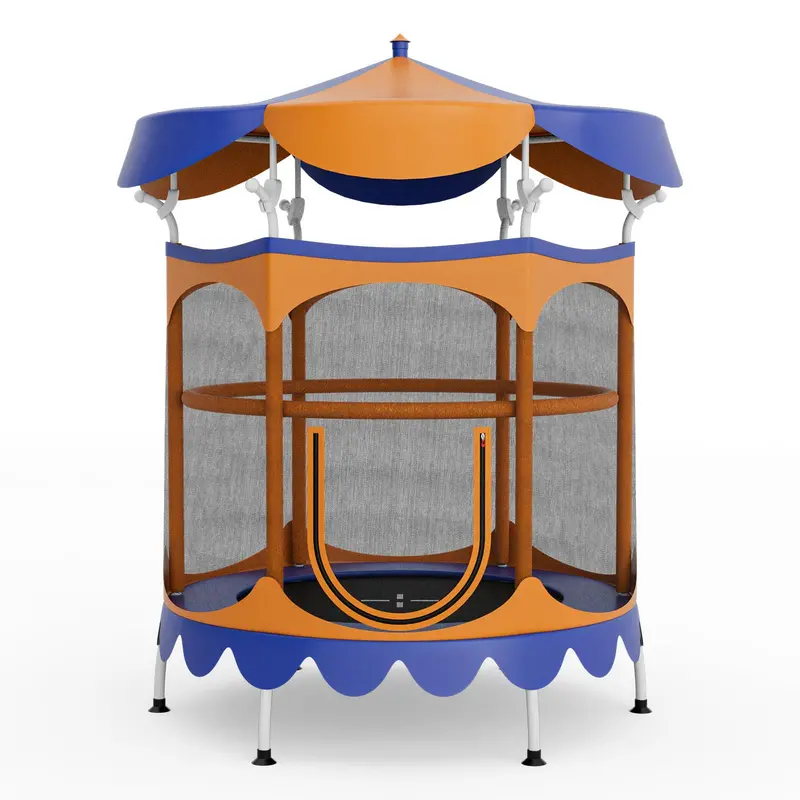Trampolina Junior Bounce do zabawy na świeżym powietrzu i bezpiecznego poruszania się
