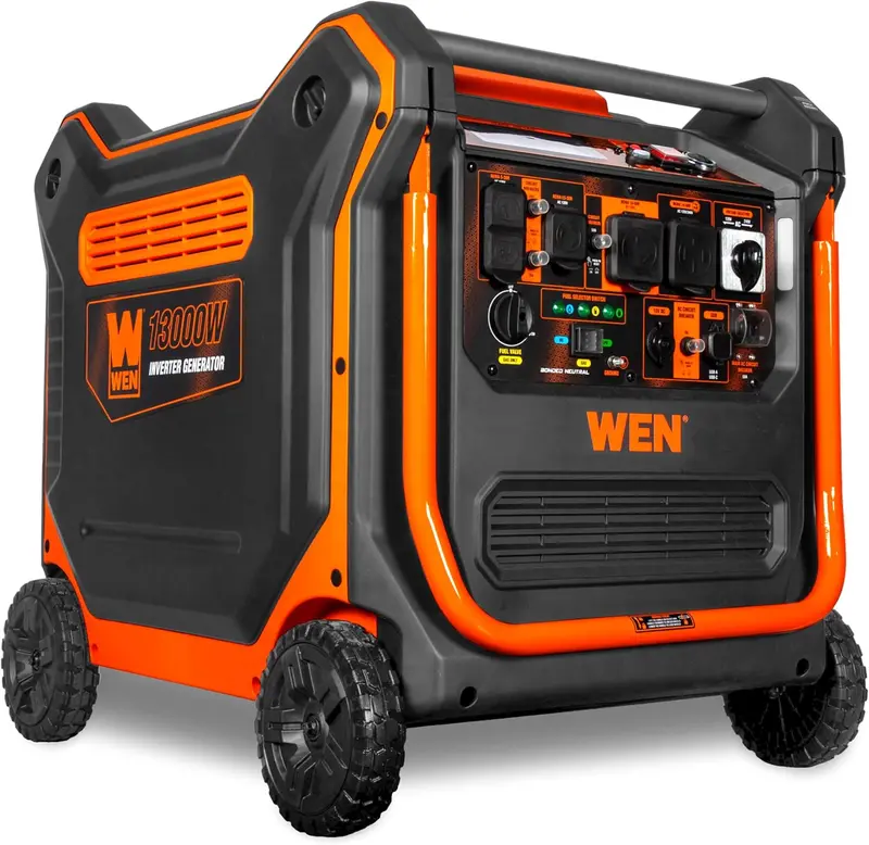 Generator trójpaliwowy WEN – 14 500 W, wyjście 120 V/240 V na benzynę, propan lub gaz ziemny