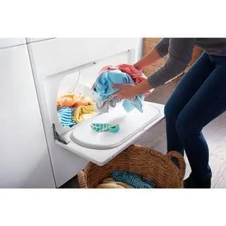 Suszarka elektryczna Whirlpool o pojemności 7,0 stóp sześciennych, biała – technologia AutoDry + opcja Wrinkle Shield