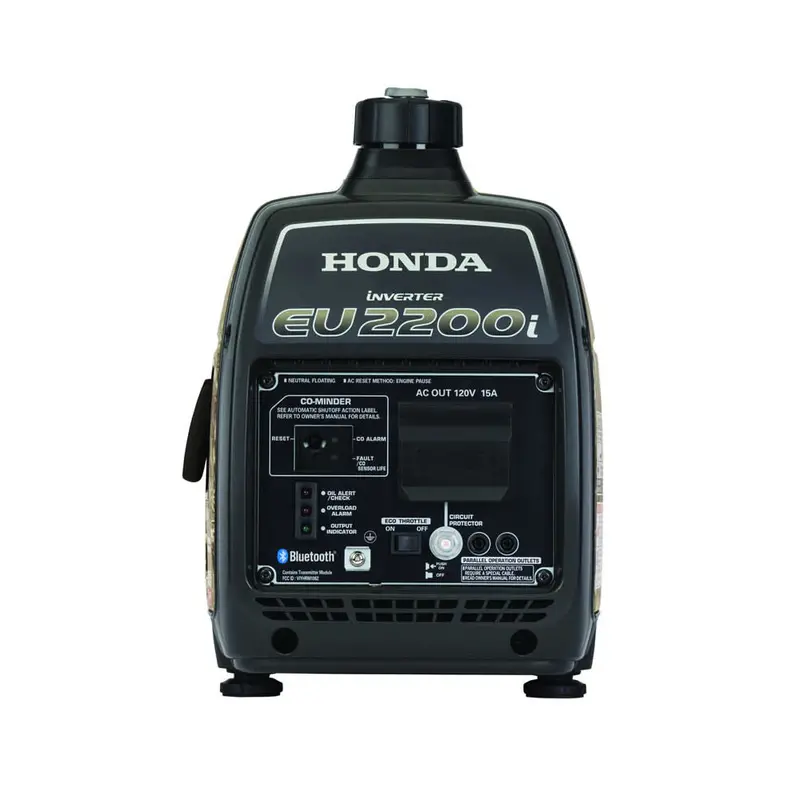 Generator inwerterowy benzynowy Honda Camo 121cc 2200W z czujnikiem CO EU2200ITAN3