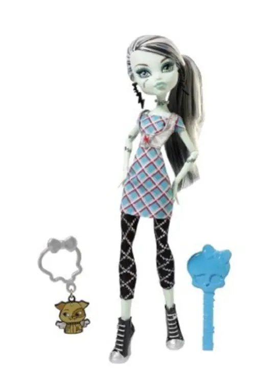 Marionetka szkolna Monster High Frankie Stein, wielokolorowa