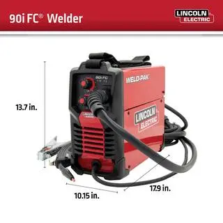 Spawarka Lincoln Electric Weld-Pak 90i FC z drutem rdzeniowym – konfiguracja bezgazowa (model K5255-1)