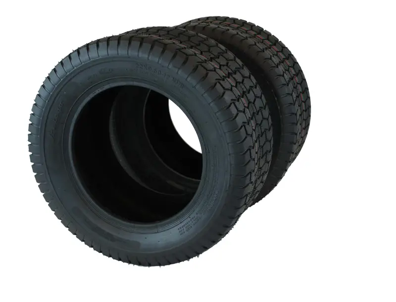 Opony i felgi Antego 22×9.50-12, opony trawnikowe 4-warstwowe do kosiarek i narzędzi ogrodniczych (zestaw 2 szt.)