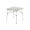 Coleman Compact 27,6″ szer. x 27,6″ dł. aluminiowy składany stół kempingowy dla dorosłych, w kolorze srebrnym