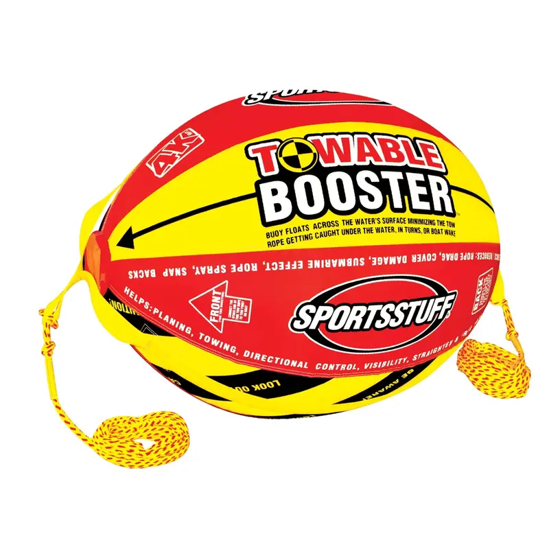Lina do ćwiczeń Sportsstuff Booster Ball, zwiększająca wydolność, z liną o długości 18 metrów i wytrzymałości 1860 kg.