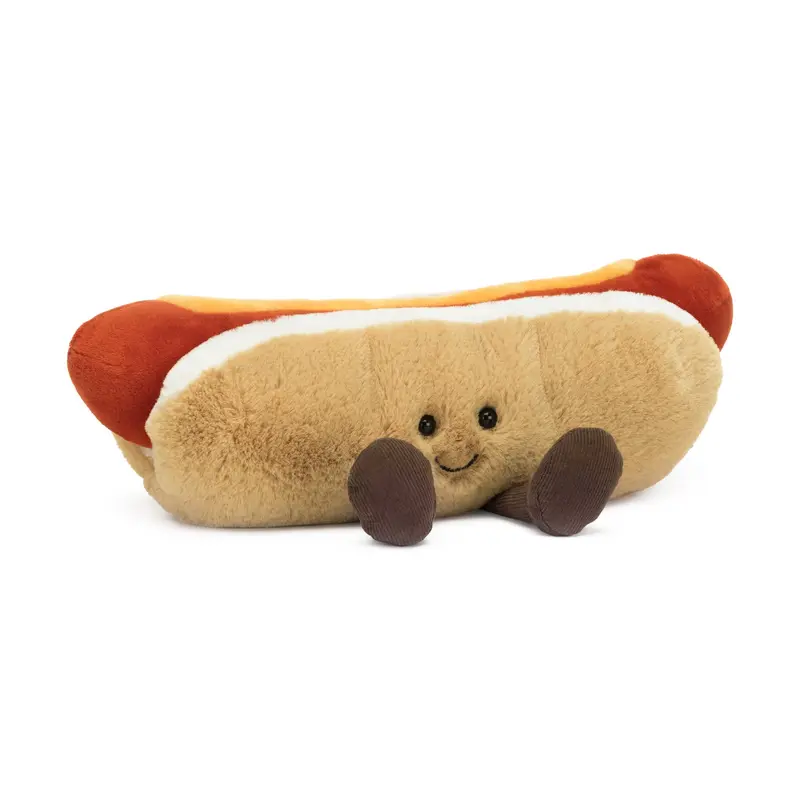 Pluszowa zabawka Jellycat Food: miękka rzeźba hot doga