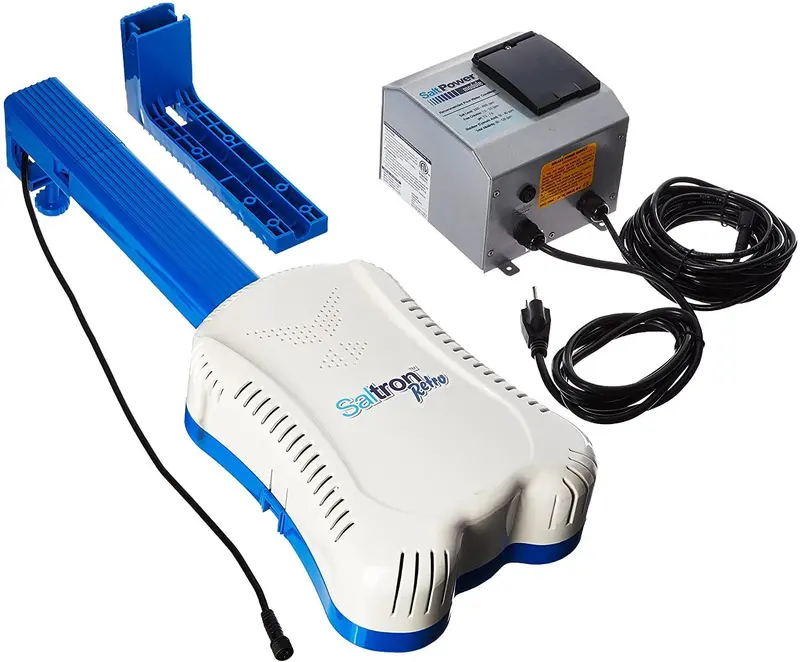 Chlorator solny Solaxx Saltron Retro, samoczyszczący, wbudowany timer, do 20 000 galonów